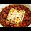 VIDEO: Baked Feta & Tomatoes: Simple & Delicious!