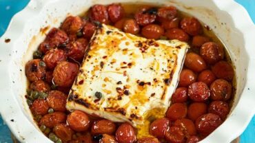 VIDEO: Baked Feta & Tomatoes: Simple & Delicious!