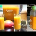 VIDEO: Homemade Mango Juice Video Recipe | No added Sugar  | Bhavna’s Kitchen