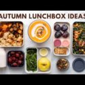 VIDEO: Packable Autumn-Inspired Meals  (Vegan)