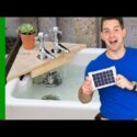 VIDEO: Solar Water Feature for Gardens – Made with Belfast Sink – Easy DIY by Warren Nash
