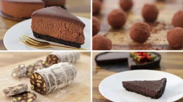 VIDEO: 5 Easy No-Bake Chocolate Dessert Recipes