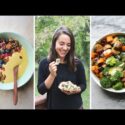 VIDEO: What I Eat In A Day + VEGAN Jalapeño Poppers Recipe!