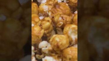 VIDEO: Tired of plain popcorn? Try this caramel hack #shorts