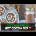 VIDEO: Vegan Chai Spiced Hot Cocoa Mix – DIY Holiday Gift In A Jar | VLOGMAS Day 5
