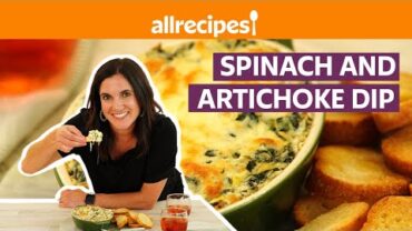 VIDEO: How to Make Hot Spinach and Artichoke Dip | Get Cookin’ | Allrecipes.com