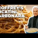 VIDEO: Geoffrey Zakarian’s Bucatini Carbonara | The Kitchen | Food Network