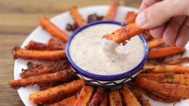 VIDEO: Baked Carrot Fries Recipe
