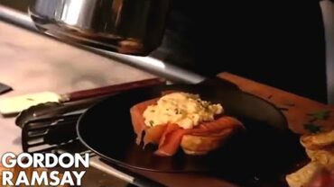 VIDEO: Ramsay’s Classic Scrambled Eggs and Smoked Salmon | Gordon Ramsay