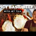 VIDEO: Jet Tila’s Spicy Basil Beef | In the Kitchen with Jet Tila | Food Network