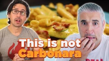 VIDEO: Adam Ragusea Vegetarian Carbonara Is a Mess