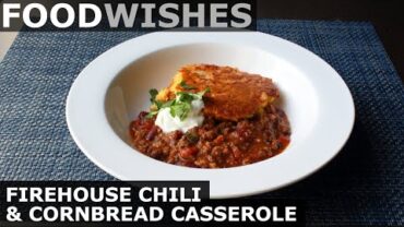 VIDEO: Firehouse Chili & Cornbread Casserole – Food Wishes