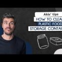VIDEO: How to Clean Plastic Food Storage Containers | Akis Petretzikis
