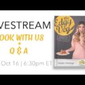 VIDEO: 🍕 Live Stream🍟 | The Edgy Veg Cookbook IN STORES