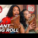 VIDEO: I Made A 15-Pound Egg Roll