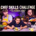 VIDEO: Ultimate CHEF SKILLS Challenge: TEAMWORK | Sorted Food