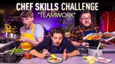 VIDEO: Ultimate CHEF SKILLS Challenge: TEAMWORK | Sorted Food