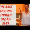 VIDEO: The Best Organic Heirloom Tomato & A Great Simple Tomato Salad – Arizona Vegetable Garden