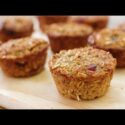 VIDEO: Healthy Oatmeal & Apple Muffins Recipe