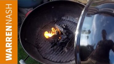 VIDEO: How to light a charcoal grill – 1 minute video – Cooking tips by Warren Nash