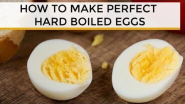 VIDEO: How-To Make Perfect Hard Boiled Eggs