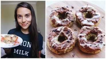 VIDEO: What I Ate on a Lazy Sunday + Baked Donut Recipe! (Vegan) | Collab w/ Sweet Potato Soul!