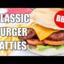 VIDEO: Homemade Mince Beef Burger Recipe – Ground Beef Patties for the BBQ #Ad