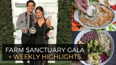 VIDEO: Farm Sanctuary Gala + Our Couples Massage :) | Weekly VLOG