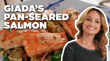 VIDEO: Pan-Seared Salmon with Giada De Laurentiis | Giada Entertains | Food Network