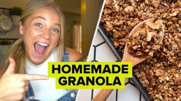 VIDEO: Customizable Homemade Granola With Alix • Tasty