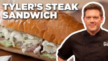 VIDEO: Tyler Florence’s Ultimate Steak Sandwich | Tyler’s Ultimate | Food Network