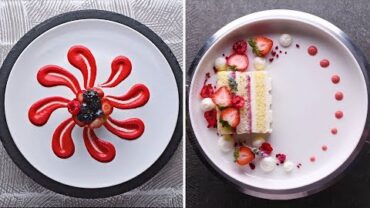 VIDEO: Plate it until you make it: 11 clever ways to present food like a pro! | Food Hacks by So Yummy