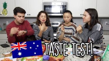 VIDEO: Americans Try Australian Snacks!