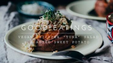 VIDEO: Vegan Tuna Mayo + Roasted Sweet Potato