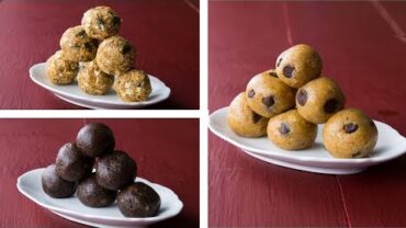 VIDEO: 3 Healthy Energy Balls Recipe