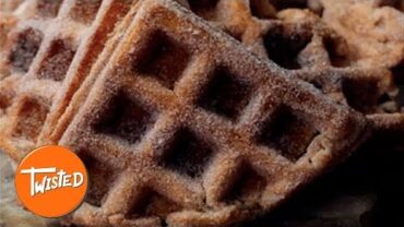 VIDEO: Homemade Churro Waffles | Weekend Brunch Ideas | Sweet Treats | Twisted