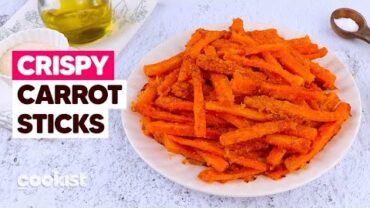 VIDEO: Carrot sticks: spicy and crunchy to bake!