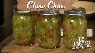 VIDEO: CHOW CHOW | Canning End of Garden Relish Like Grandma Makes