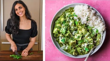 VIDEO: VEGAN PALAK PANEER | incredible Indian recipe