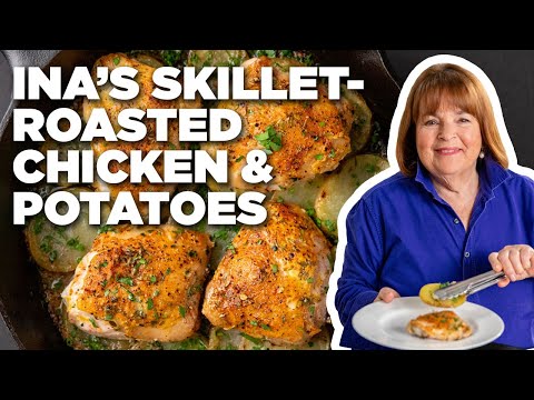 VIDEO: Ina Garten's Skillet-Roasted Chicken & Potatoes | Barefoot ...