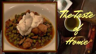 VIDEO: CHICKEN WITH GREEN PEAS – BULGARIAN FOOD RECIPES IN ENGLISH