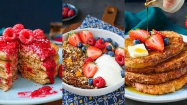 VIDEO: 3 Sweet breakfast recipes!