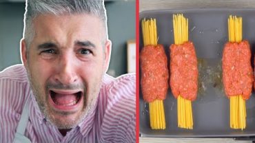 VIDEO: Italian Chef Reacts to the PASTA CASSEROLE that it’s Breaking the Internet