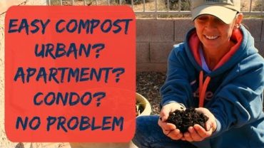 VIDEO: How To Make Compost, Making Compost At Home or Apartment – How To Compost Kitchen Waste