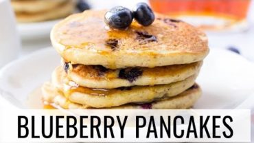 VIDEO: Vegan Blueberry Quinoa Pancakes | Healthy Breakfast Ideas