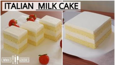 VIDEO: CONDENSED MILK CAKE recipe  ( Italian Torta Paradiso )