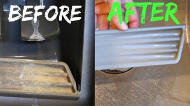 VIDEO: Hard Water Stain Removal, White Vinegar Uses In My Kitchen – Demo Video