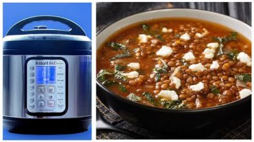 VIDEO: Instant Pot Greek Lentil Soup