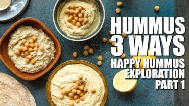 VIDEO: HUMMUS 3 WAYS | TRADITIONAL TECHNIQUES VS MODERN METHODS | PART 1