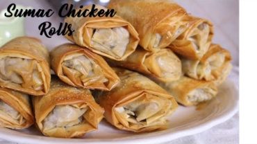 VIDEO: Sumac Chicken Rolls/ Musakhan Rolls & Plate